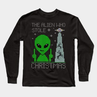 The Alien Who Stole Christmas Long Sleeve T-Shirt